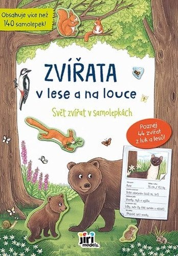 SVĚT ZVÍŘAT V SAMOLEPKÁCH ZVÍŘATA V LESE
