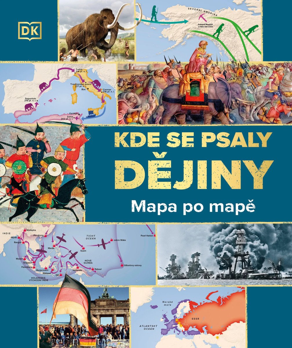 KDE SE PSALY DĚJINY MAPA PO MAPĚ