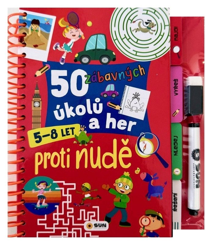 50 ZÁBAVNÝCH ÚKOLŮ A HER PROTI NUDĚ 5-8