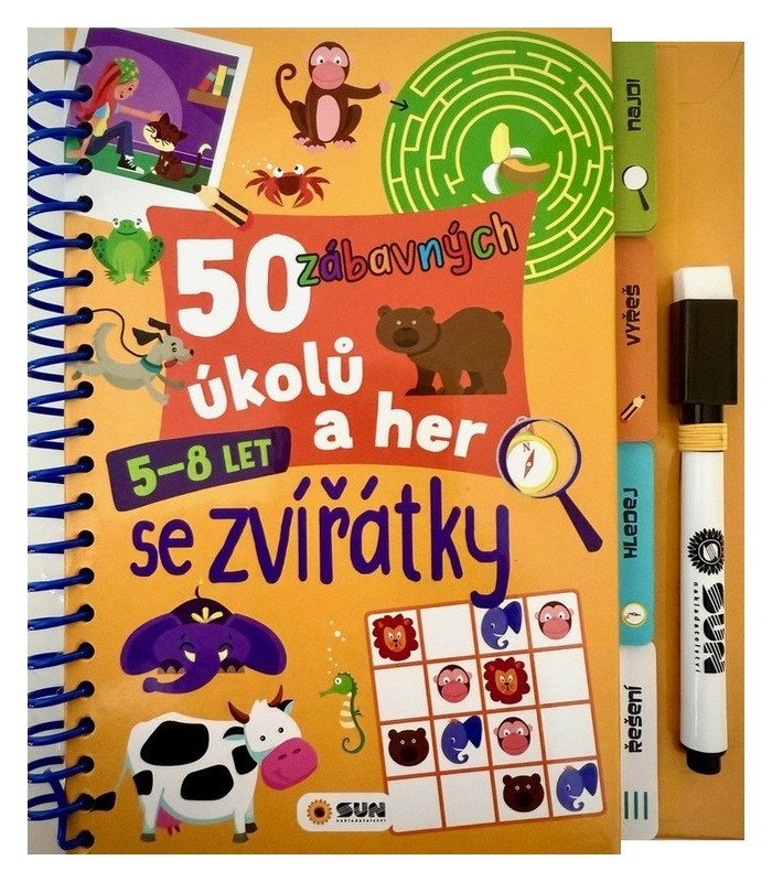 50 ZÁBAVNÝCH ÚKOLŮ A HER SE ZVÍŘÁTKY 5-8