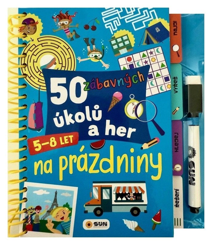 50 ZÁBAVNÝCH ÚKOLŮ A HER NA PRÁZDNINY 5-8