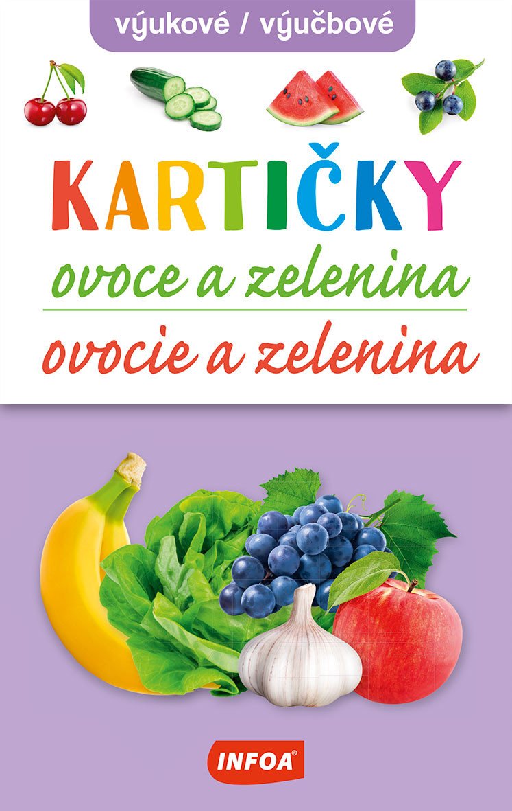 VÝUKOVÉ KARTY OVOCE A ZELENINA