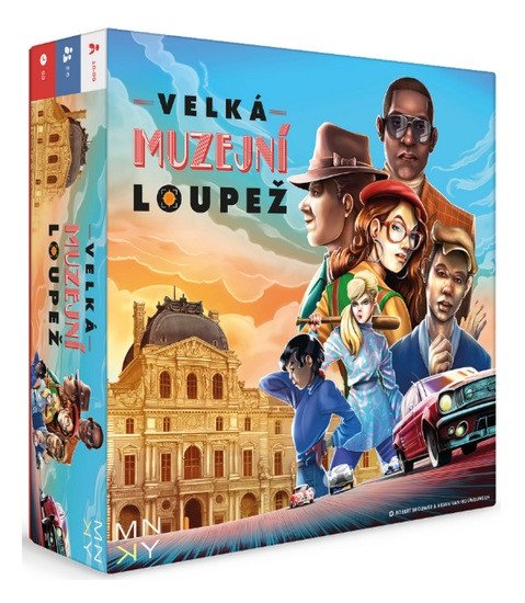 VELKÁ MUZEJNÍ LOUPEŽ - DESKOVÁ HRA