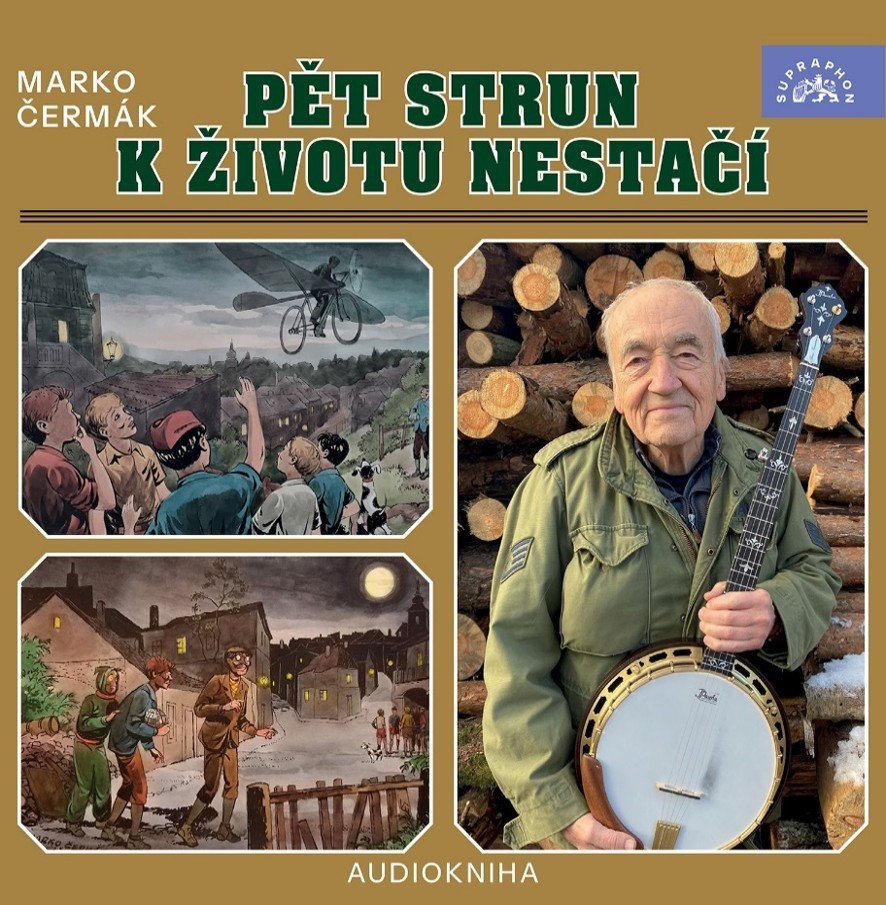 CD ČERMÁK MARKO - PĚT STRUN K ŽIVOTU NESTAČÍ - CD