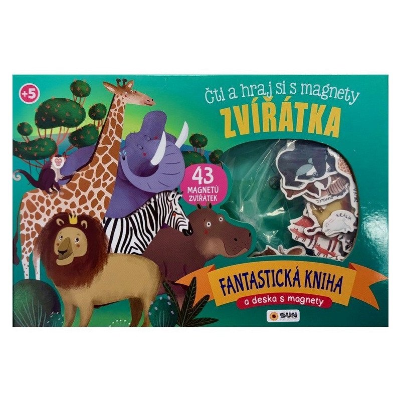 ČTI A HRAJ SI S MAGNETY - ZVÍŘÁTKA