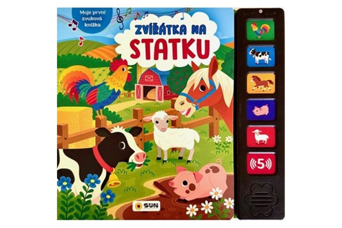 ZVÍŘÁTKA NA STATKU - MOJE PRVNÍ ZVUKOVÁ KNÍŽKA