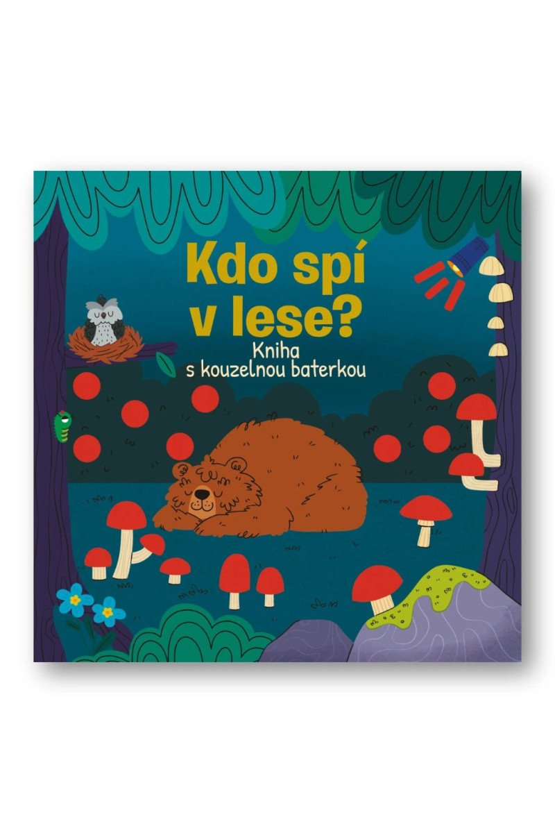 KDO SPÍ V LESE? KNIHA S KOUZELNOU BATERKOU LEPO