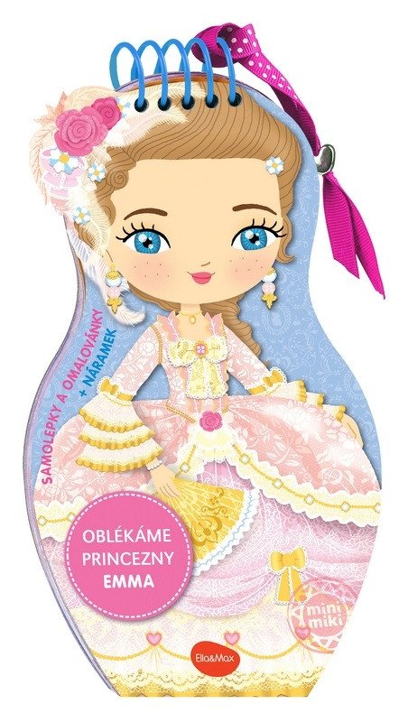 Obálka knihy OBLÉKÁME PANENKY - PRINCEZNA EMMA od autora Segond-Rabilloud Charlotte