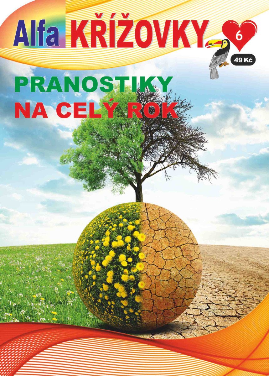 Obálka knihy KŘÍŽOVKY 6/2025 - PRANOSTIKY NA CELÝ ROK od autora <br>