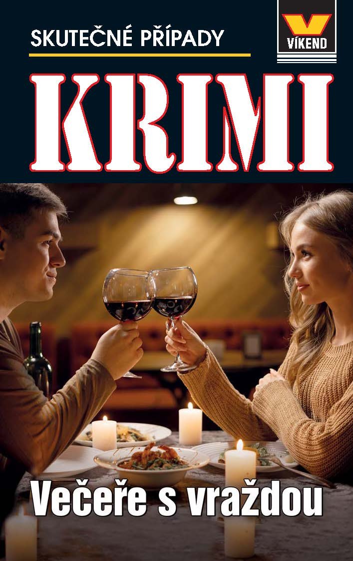 Obálka knihy VEČEŘE S VRAŽDOU (KRIMI 4/25) od autora <br>