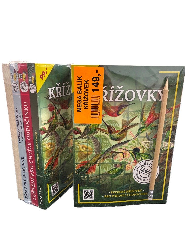 Obálka knihy MEGA BALÍK KŘÍŽOVEK od autora <br>