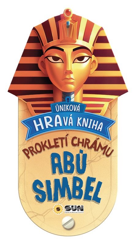 Obálka knihy ÚNIKOVÁ HRAVÁ KNIHA - PROKLETÍ CHRÁMU ABÚ SIMBEL od autora <br>