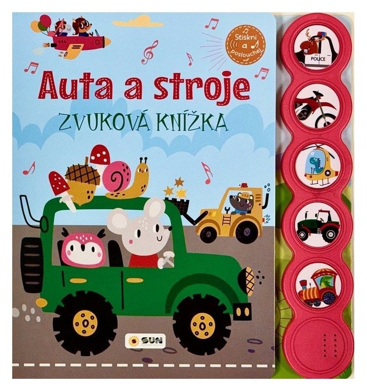 Obálka knihy AUTA A STROJE - ZVUKOVÁ KNÍŽKA od autora <br>