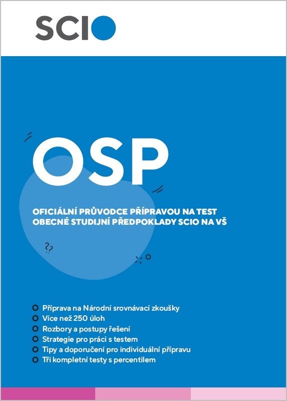 Obálka knihy SCIO OBECNÉ STUDIJNÍ PŘEDPOKLADY - OFICIÁLNÍ PRŮVODCE PŘÍPR. od autora neuveden