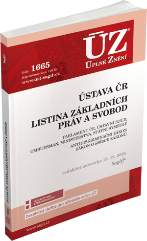 ÚZ 1665 ÚSTAVA ČR