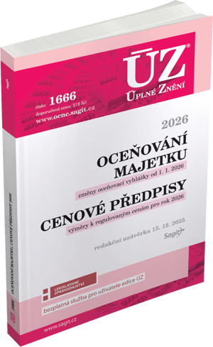 ÚZ 1666 OCEŇOVÁNÍ MAJETKU