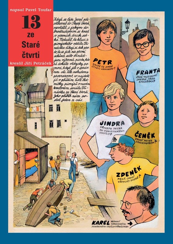 Obálka knihy 13 ZE STARÉ ČTVRTI od autora Toufar Pavel,  Petráček Jiří