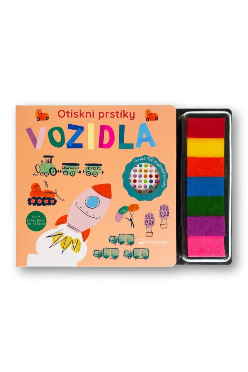 Obálka knihy OTISKNI PRSTÍKY VOZIDLA od autora Cunningham Lou