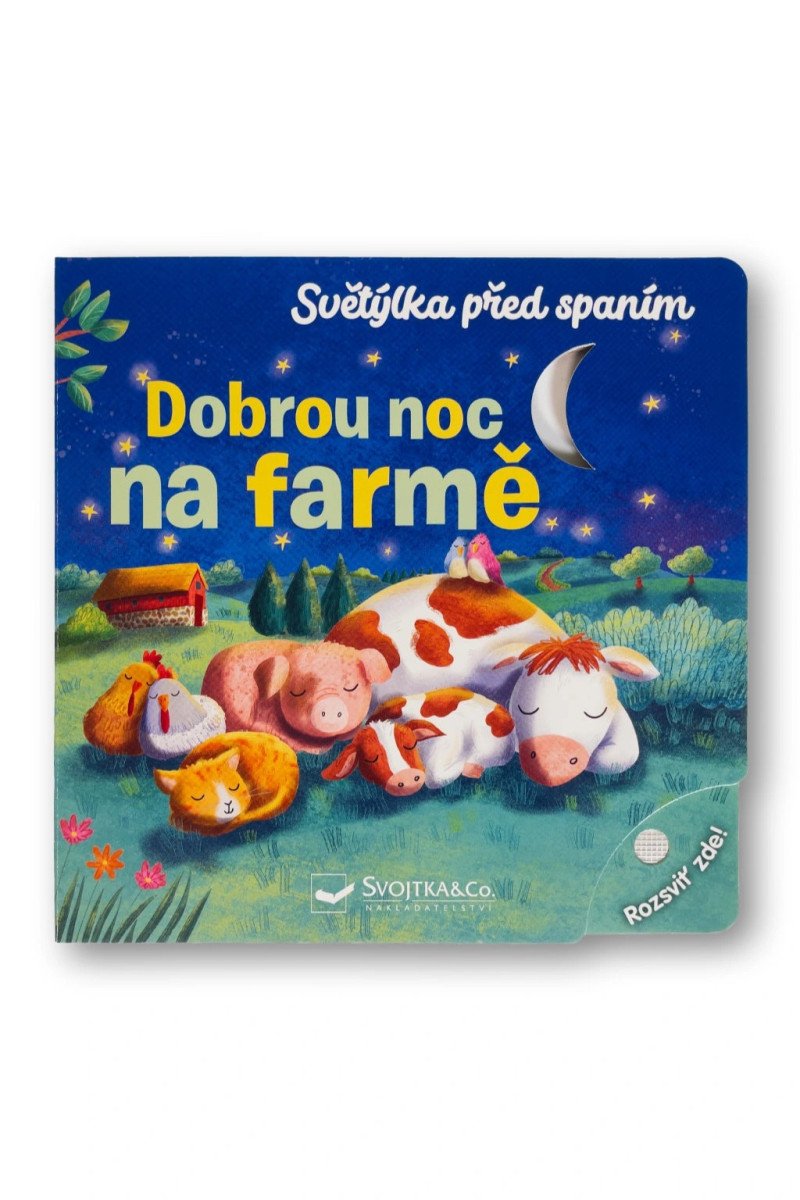SVĚTÝLKA PŘED SPANÍM DOBROU NOC NA FARMĚ