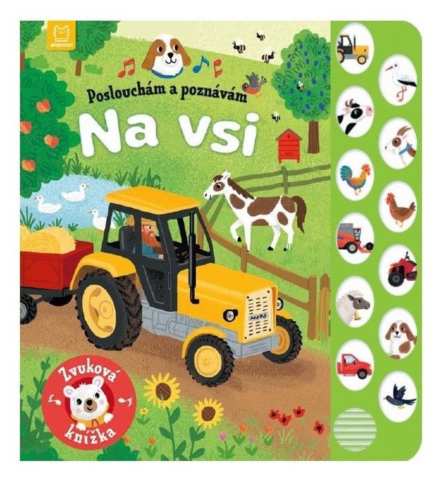 POSLOUCHÁM A POZNÁVÁM NA VSI ZVUKOVÁ KNÍŽKA