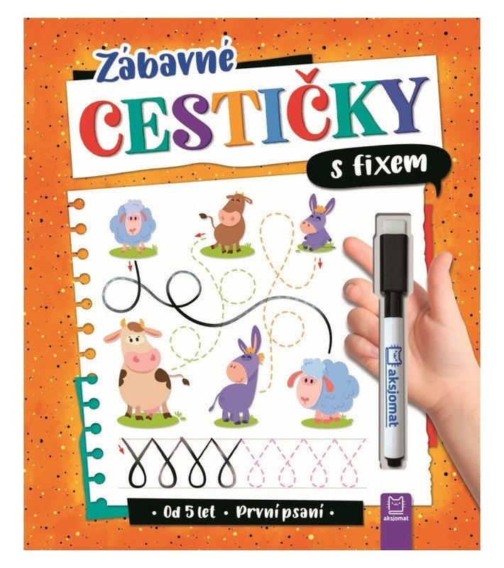 ZÁBAVNÉ CESTIČKY S FIXEM - PRVNÍ PSANÍ