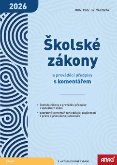 ŠKOLSKÉ ZÁKONY 2026 S KOMENTÁŘEM