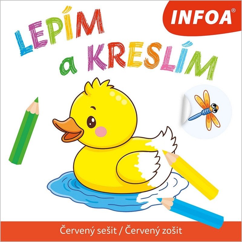 LEPÍM A KRESLÍM - ČERVENÝ SEŠIT / ČERVEN