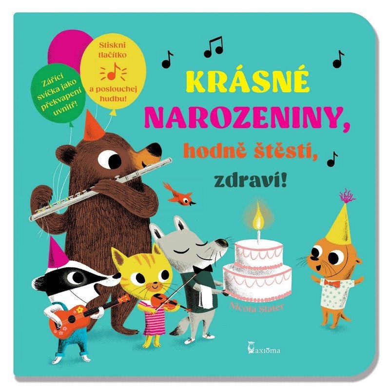 KRÁSNÉ NAROZENINY - ZVUKOVÁ KNÍŽKA