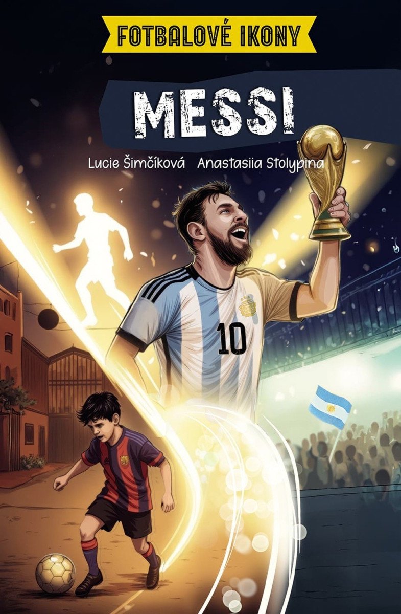 MESSI - FOTBALOVÉ IKONY (KOMIKS)
