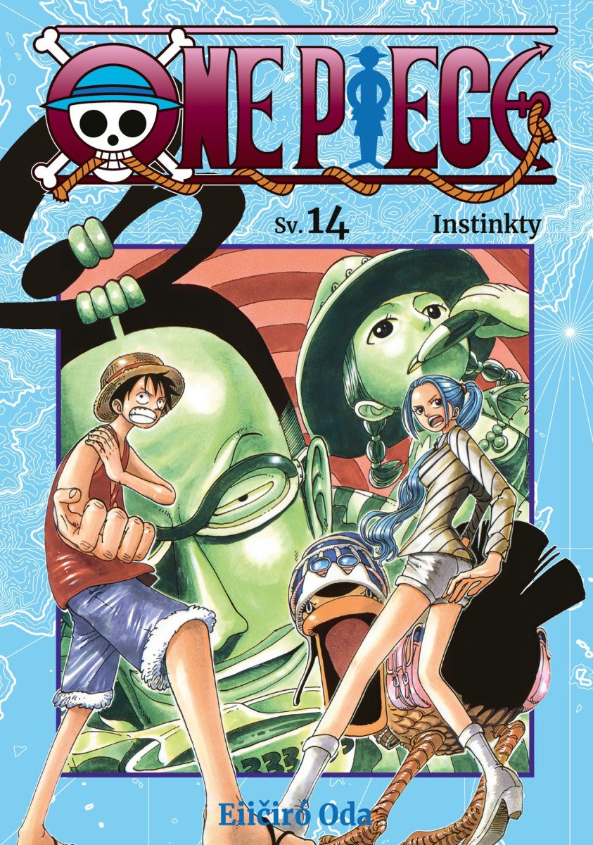 Obálka knihy ONE PIECE 14 - INSTINKTY od autora Oda Eiichiro