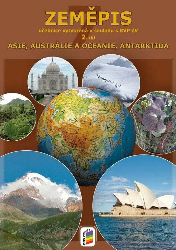 Obálka knihy ZEMĚPIS 7 UČEBNICE 2.DÍL ASIE, AUSTRÁLIE,... (7-76) od autora Svatoňová Hana