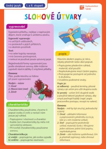 SLOHOVÉ ÚTVARY [PŘEHLEDOVÉ TABULKY]