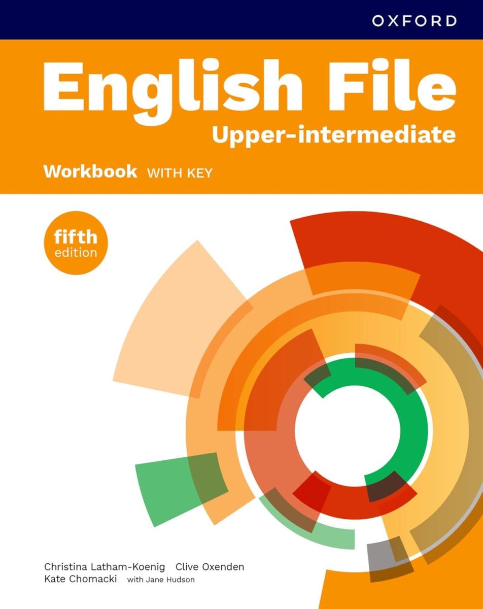 Obálka knihy ENGLISH FILE 5TH UPPER - INTERMEDIATE WORKBOOK WITH KEY od autora Oxenden C.,  Latham-Koenig Ch.,  Chomacki K.