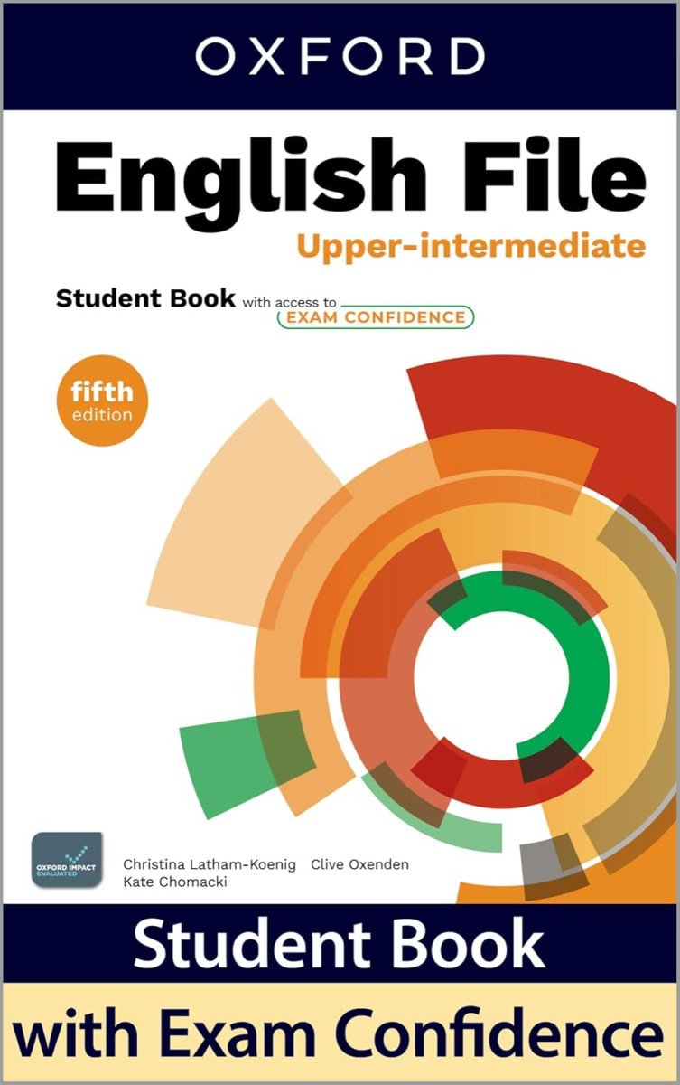 Obálka knihy ENGLISH FILE 5TH UPPER - INTERMEDIATE STUDENT BOOK od autora Oxenden C.,  Latham-Koenig Ch.,  Chomacki K.