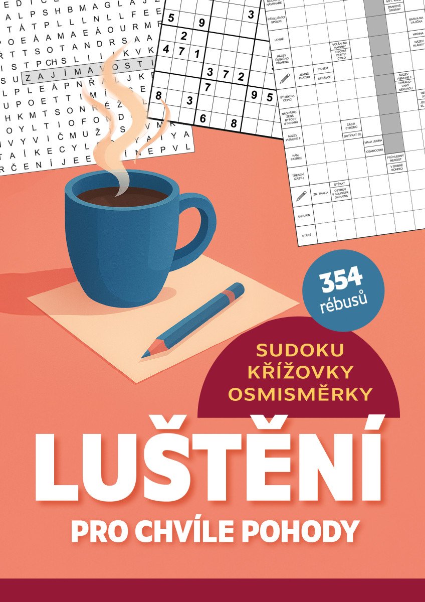 Obálka knihy LUŠTĚNÍ PRO CHVÍLE POHODY od autora <br>