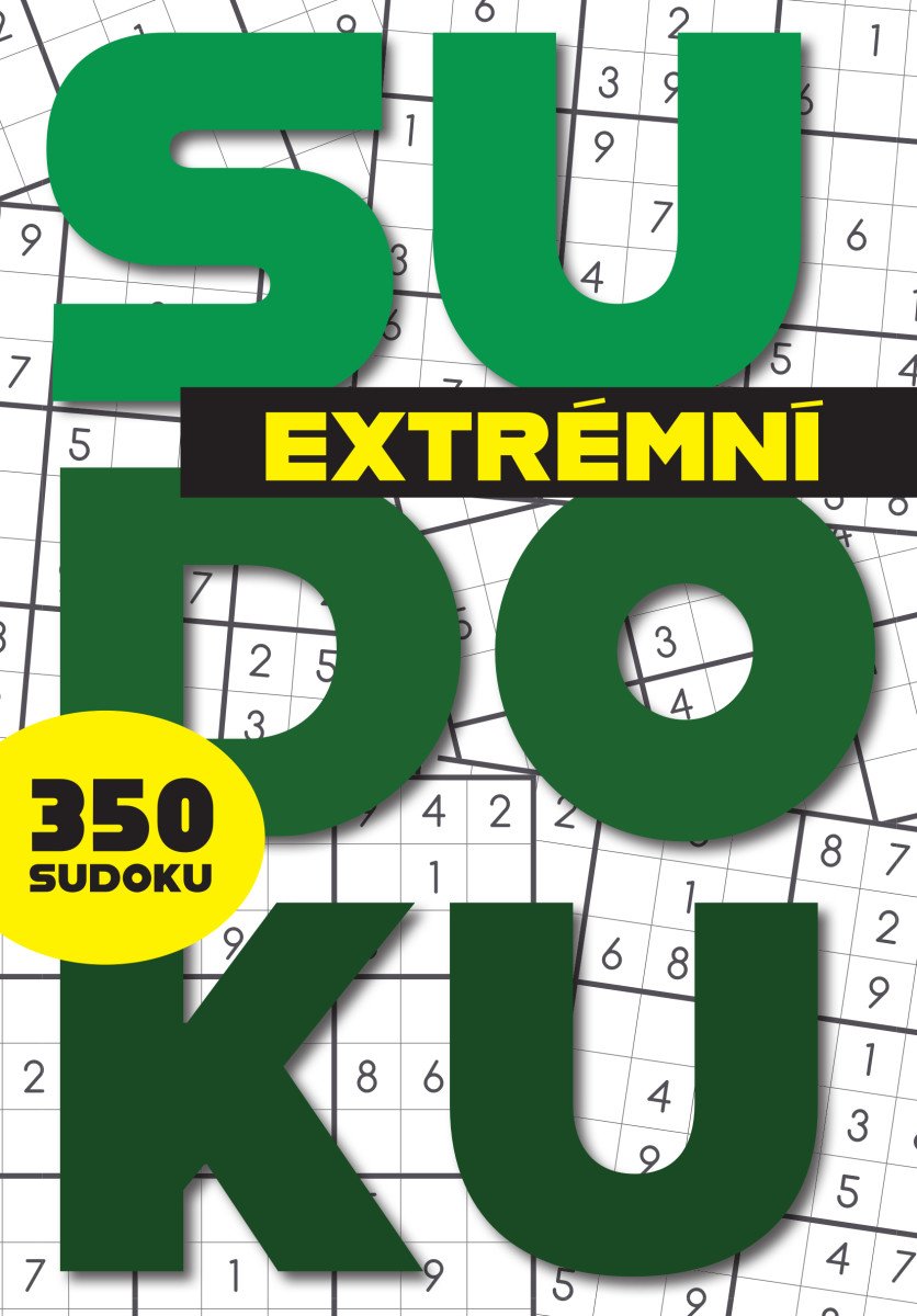 Obálka knihy EXTRÉMNÍ SUDOKU (ZELENÉ) od autora <br>