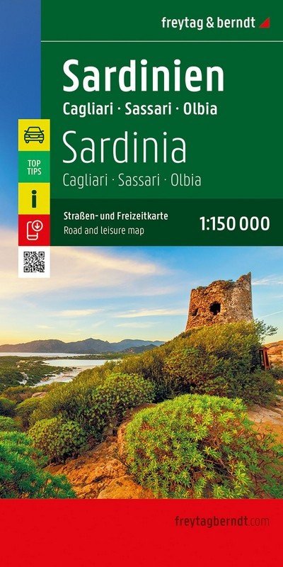 Obálka knihy SARDINIE 1:150 000 AUTOMAPA od autora <br>