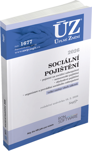 ÚZ 1677 SOCIÁLNÍ POJIŠTĚNÍ 2026 K 16/2/26