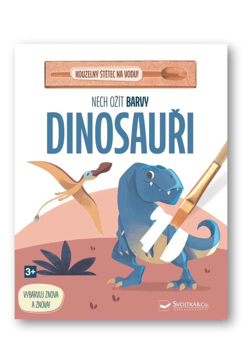 NECH OŽÍT BARVY DINOSAUŘI LEPO