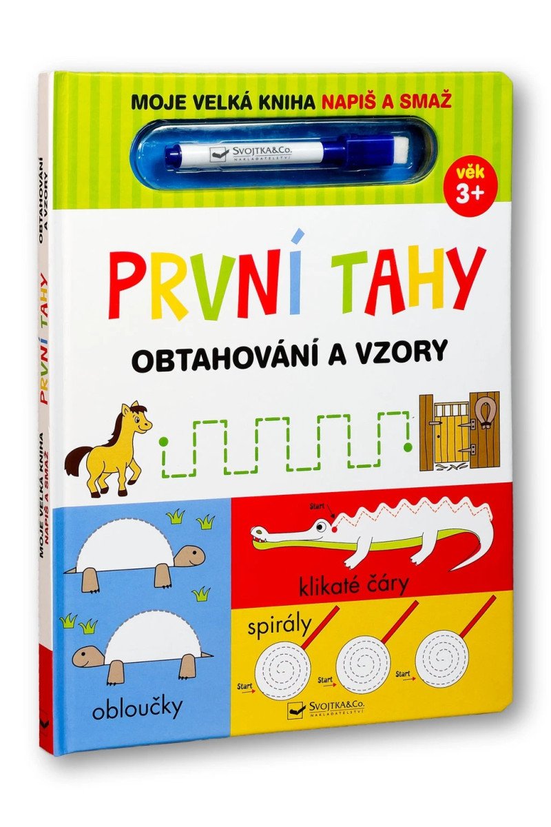 MOJE VELKÁ KNIHA NAPIŠ A SMAŽ PRVNÍ TAHY