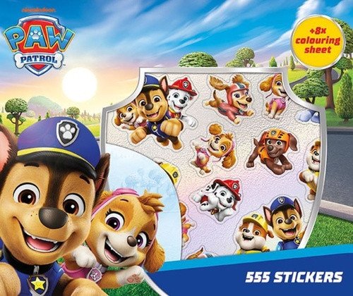 TLAPKOVÁ PATROLA 555 SAMOLEPEK