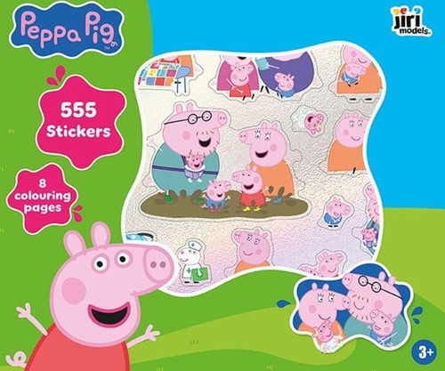 PRASÁTKO PEPPA 555 SAMOLEPEK