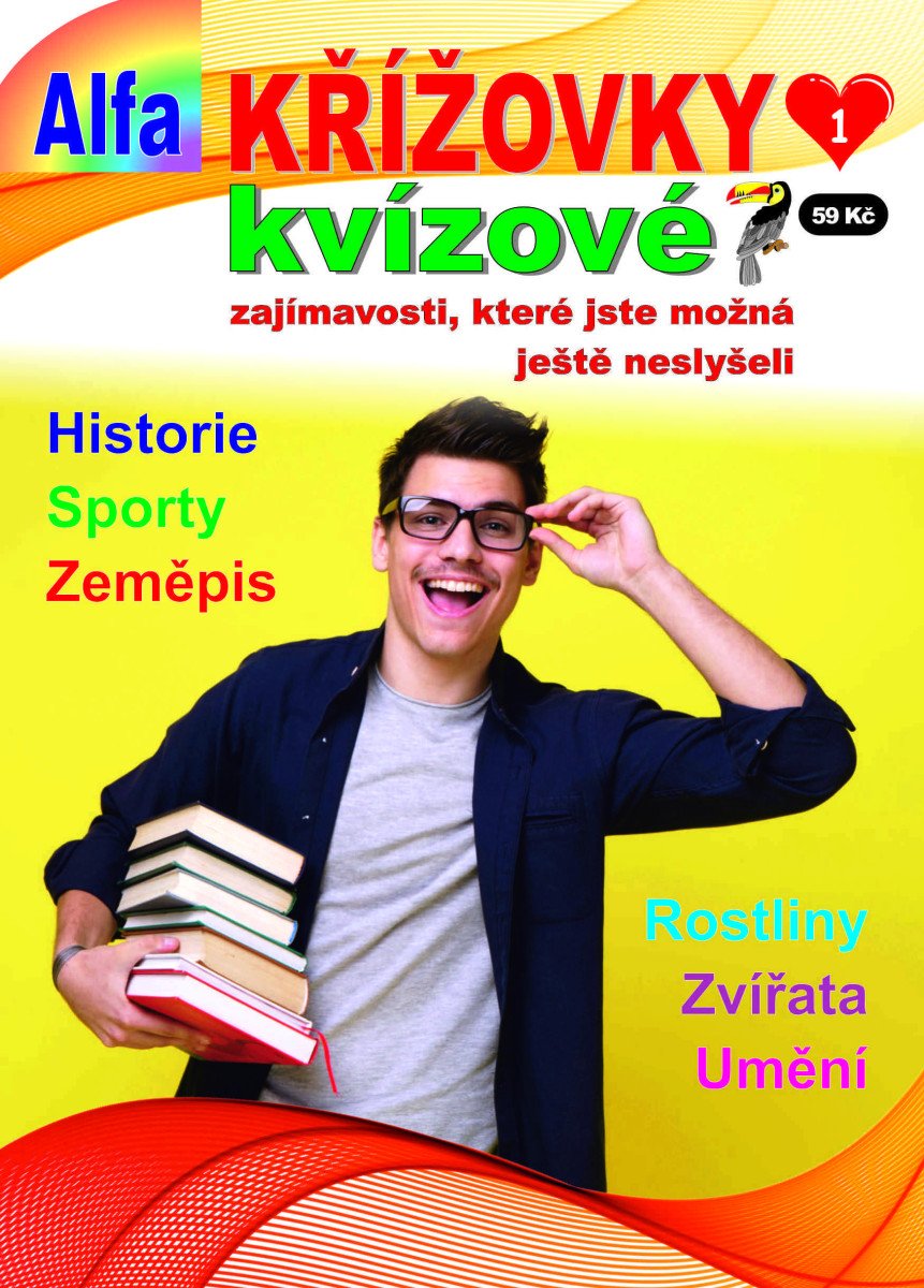Obálka knihy KŘÍŽOVKY KVÍZOVÉ 1/2026 od autora <br>