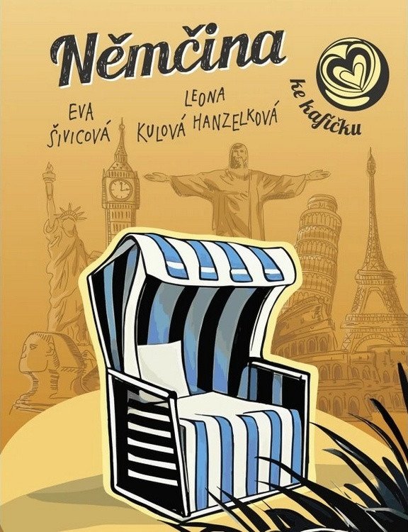 Obálka knihy NĚMČINA KE KAFÍČKU od autora Šivicová Eva, Kulová Hanzelková Leona