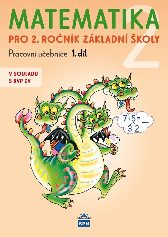 Obálka knihy MATEMATIKA PRO 2.ROČNÍK ZŠ PS 1.DÍL (RVP) od autora Čížková Miroslava