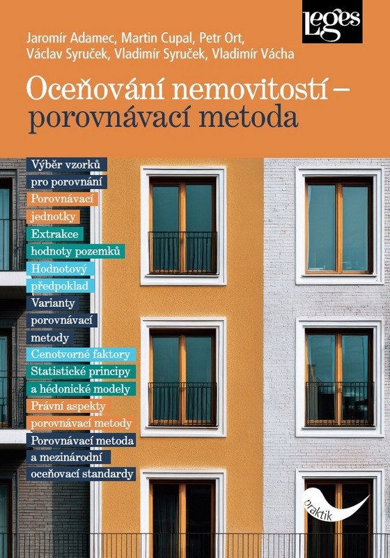 Obálka knihy OCEŇOVÁNÍ NEMOVITOSTÍ - POROVNÁVACÍ METODA od autora Adamec Jaromír a kolektiv