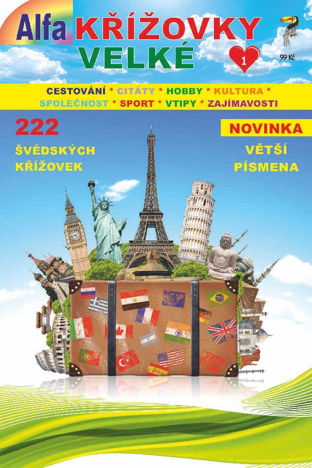 Obálka knihy KŘÍŽOVKY VELKÉ 1/2026 od autora <br>