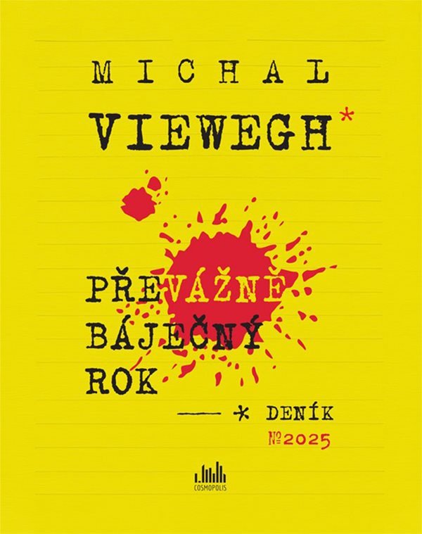 Obálka knihy PŘEVÁŽNĚ BÁJEČNÝ ROK (DENÍK 2025) od autora Viewegh Michal