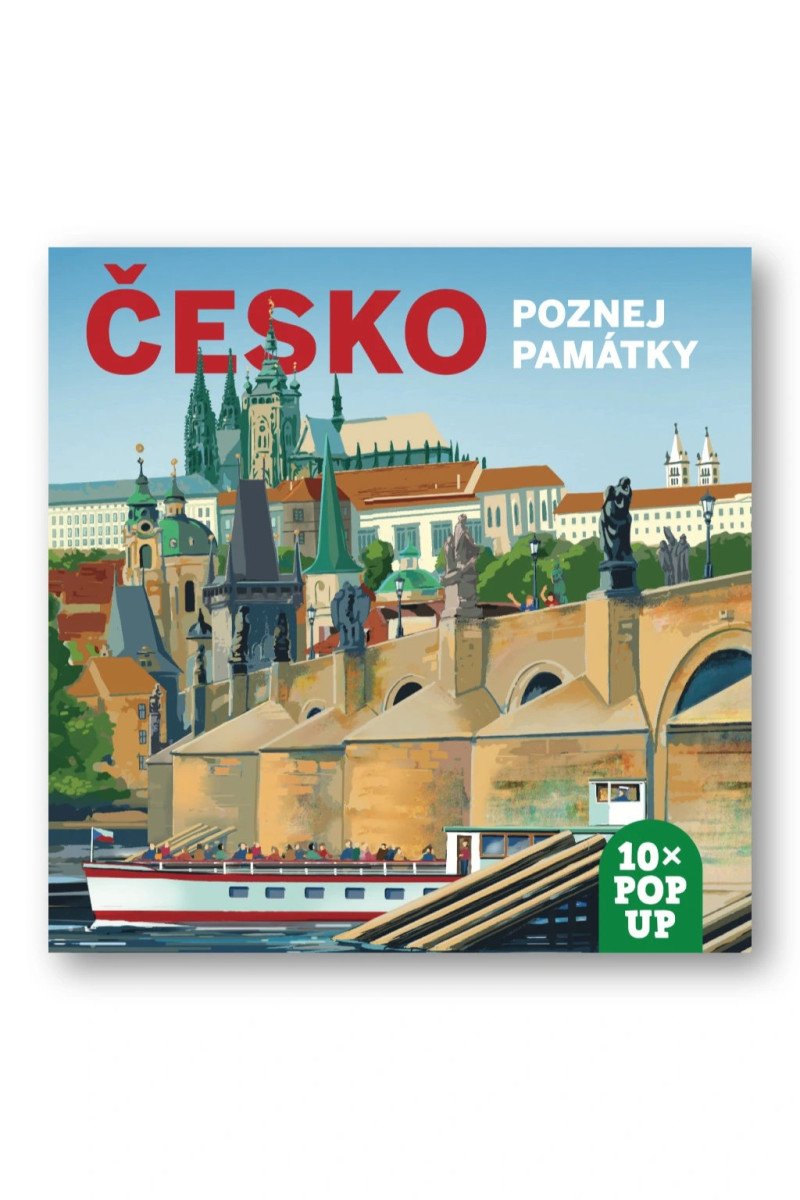 ČESKO POZNEJ PAMÁTKY 10X POP UP