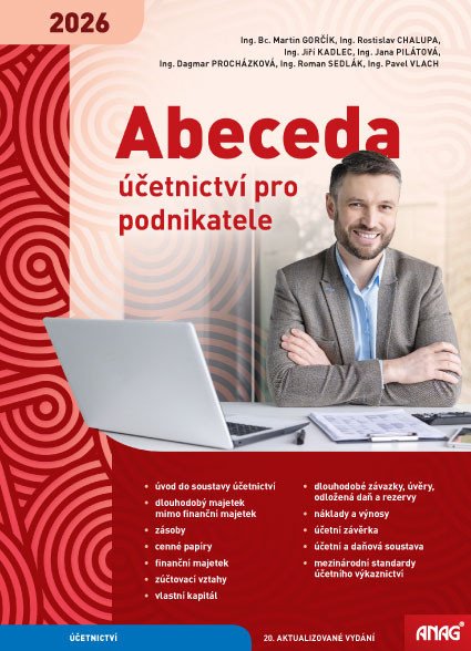 Obálka knihy ABECEDA ÚČETNICTVÍ PRO PODNIKATELE 2026 (20. VYDÁNÍ) od autora kolektiv